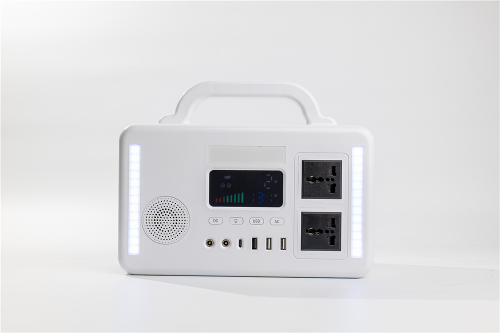 Portable outdoor mobile power lithium ion battery pack mobile power with bluetooth speaker detial (2)qur