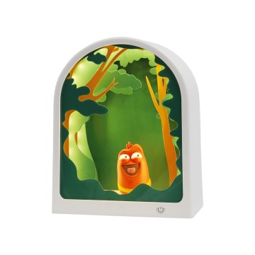 Creative shape laugh laugh bug LED small desk lamp