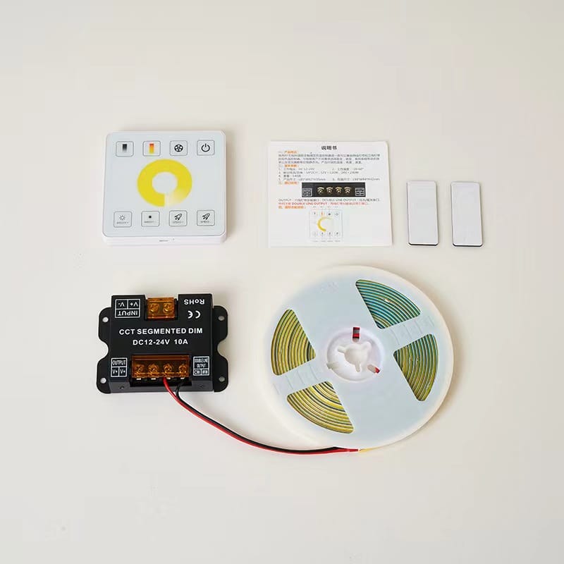 COB Tri-Color Changing Low Voltage Light Strip