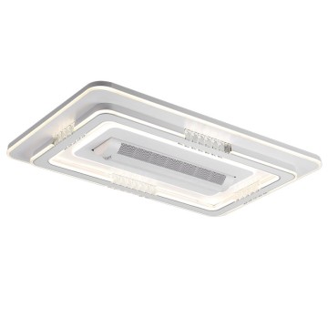 Eye Protection LED Full Spectrum Leafless Fan Room Suction Ceiling Light Living Room Bedroom Light