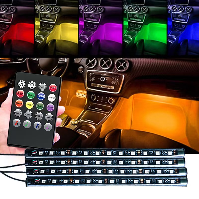 LED Car Atmosphere Light RGB Sound-Controlled Music Light Auto Footwell Decoration Light Colorful Rhythm Light Color Box Set (3).jpg