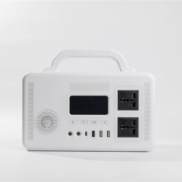 Portable outdoor mobile power lithium ion battery pack mobile power with bluetooth speaker