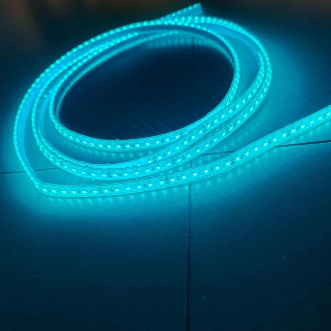 Solid Core Wrapped Rubber Square High Transparency Low Voltage Underwater Light Strip (6) .jpg