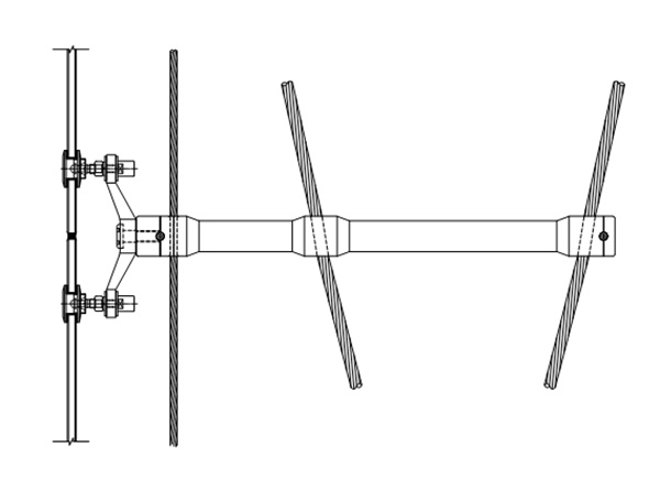 point fixed glass facade