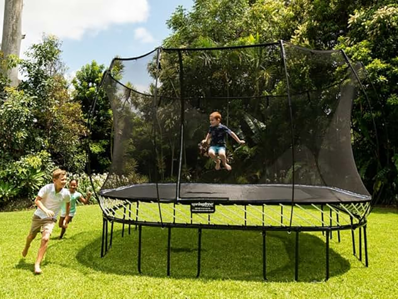Can a Toy Trampoline Release Children's Nature?