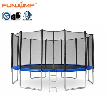 Funjump Panggawas nga 6ft-16ft nga Lingin nga Dakong Bounce Jumping Bed Trampoline