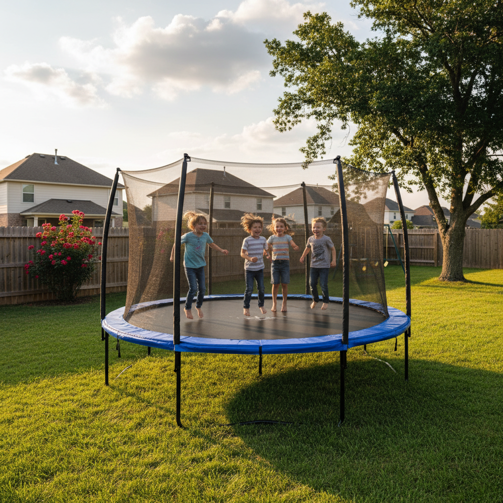Kids Trampoline For Kids Recreation