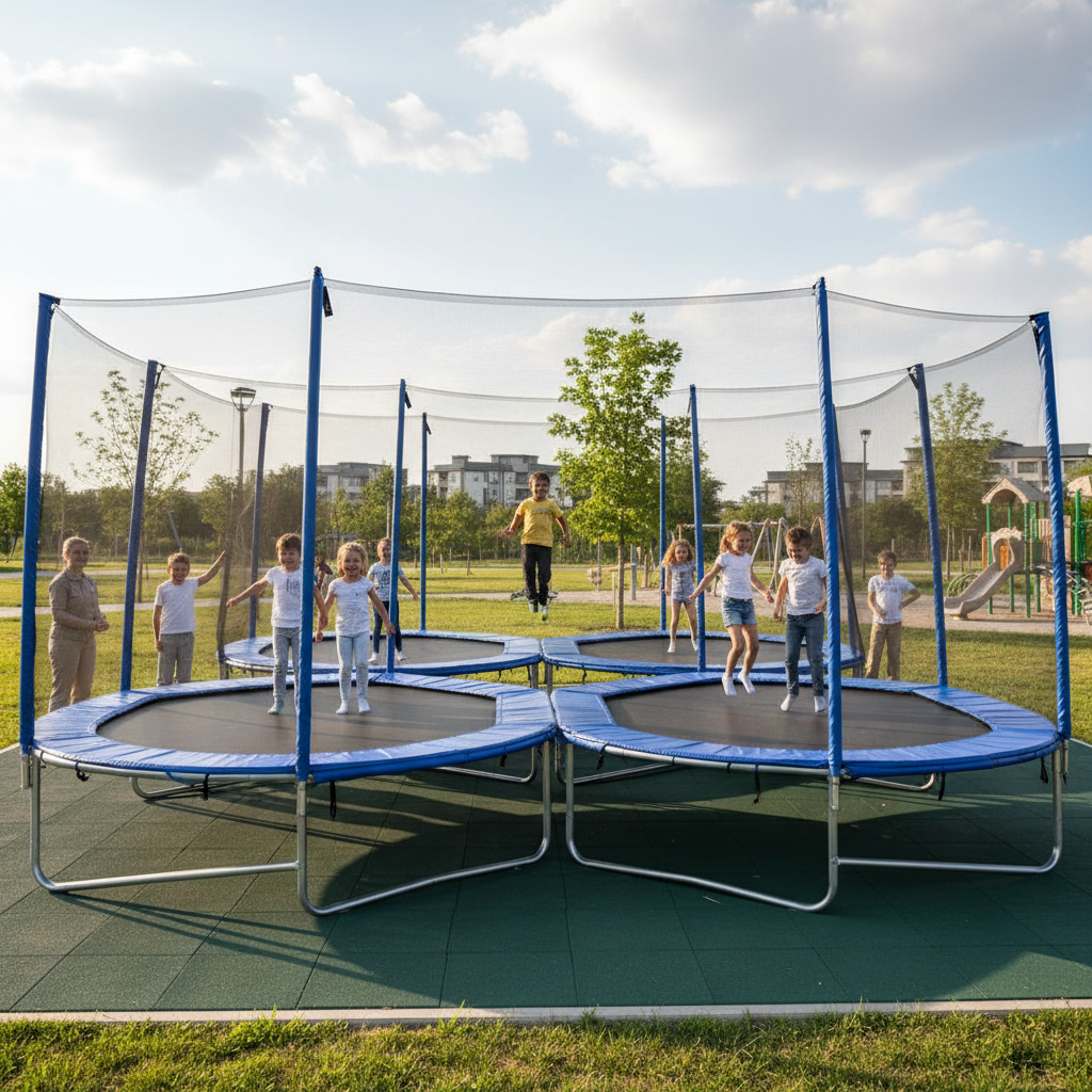 Professional Trampolines For Kids Recreation