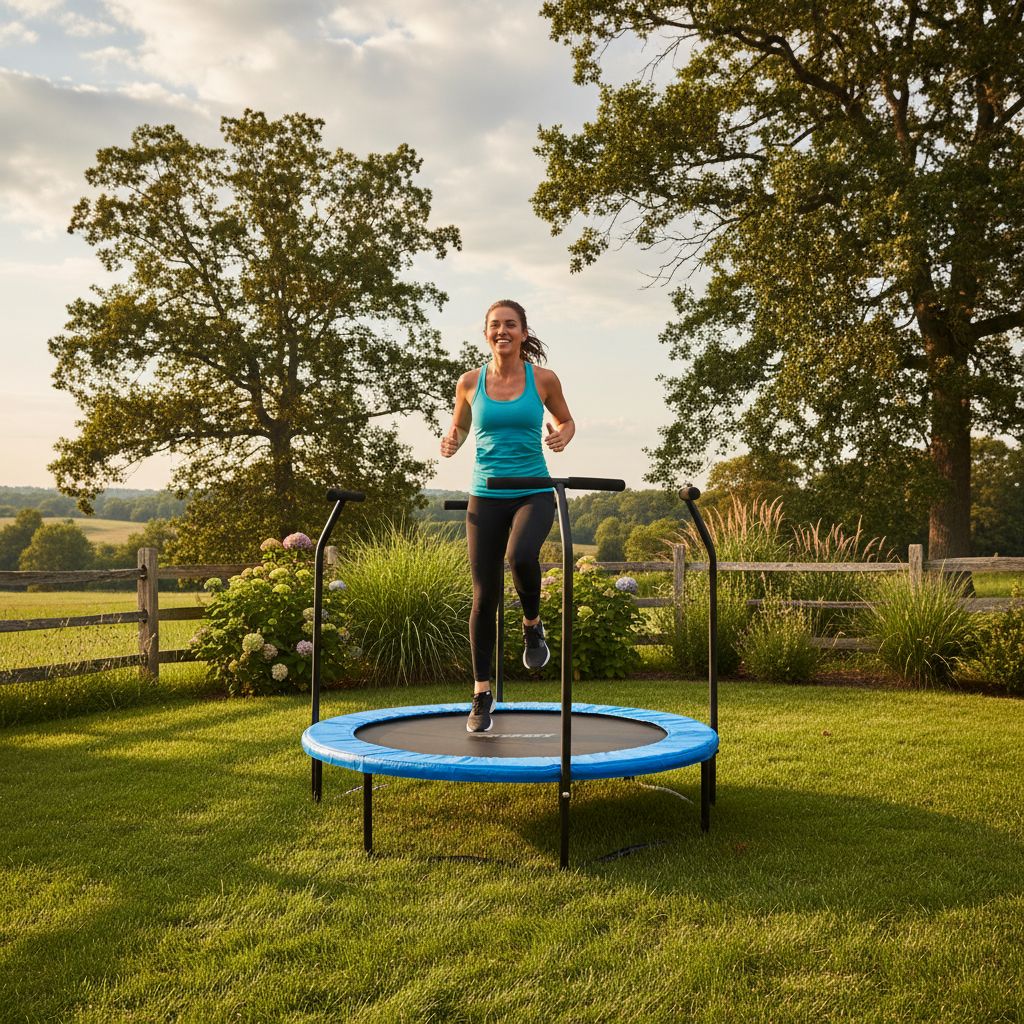 Outdoor Trampoline For Fitness Exercise