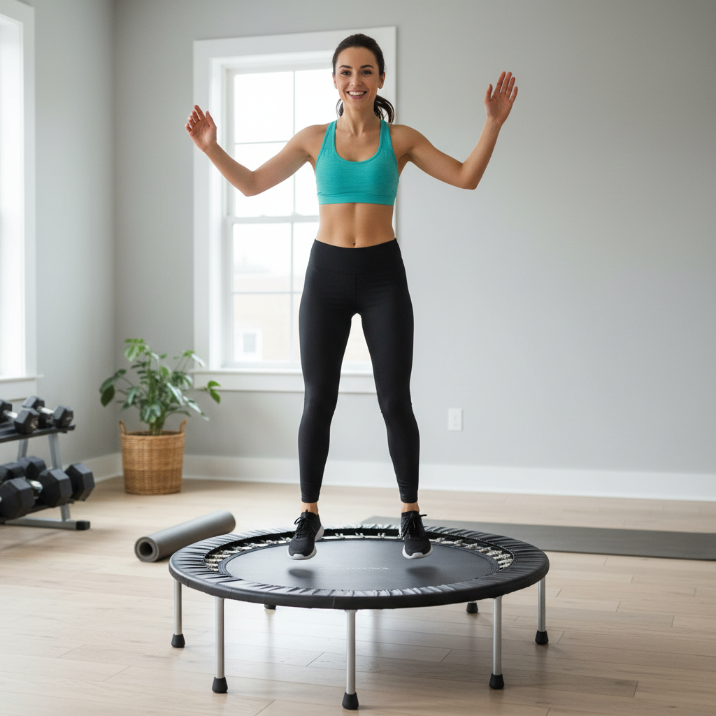 Mini Trampoline For Fitness Exercise