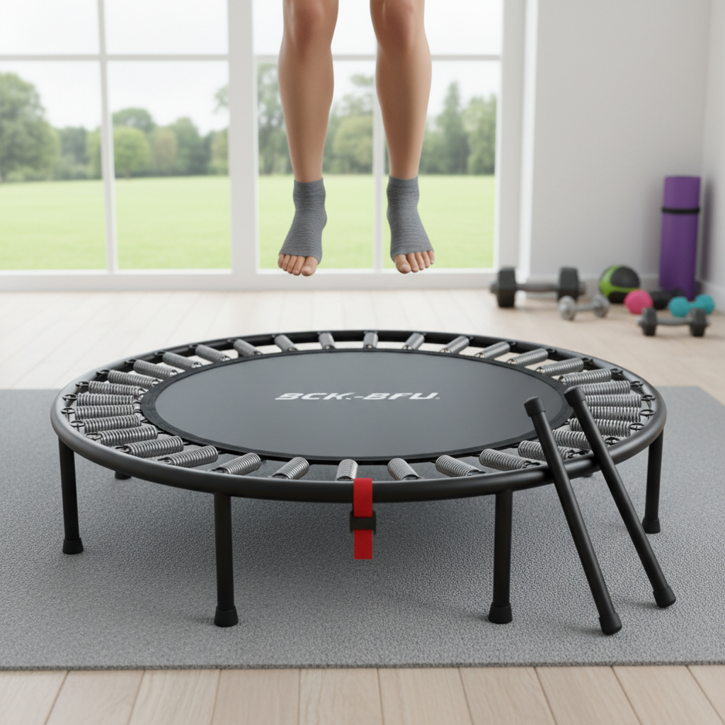 Foldable Trampoline For Fitness Exercise