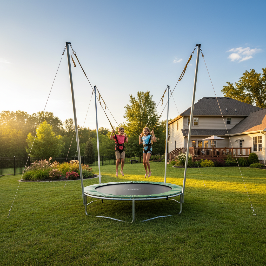 Bungee Trampoline For Outdoor Backyard Play