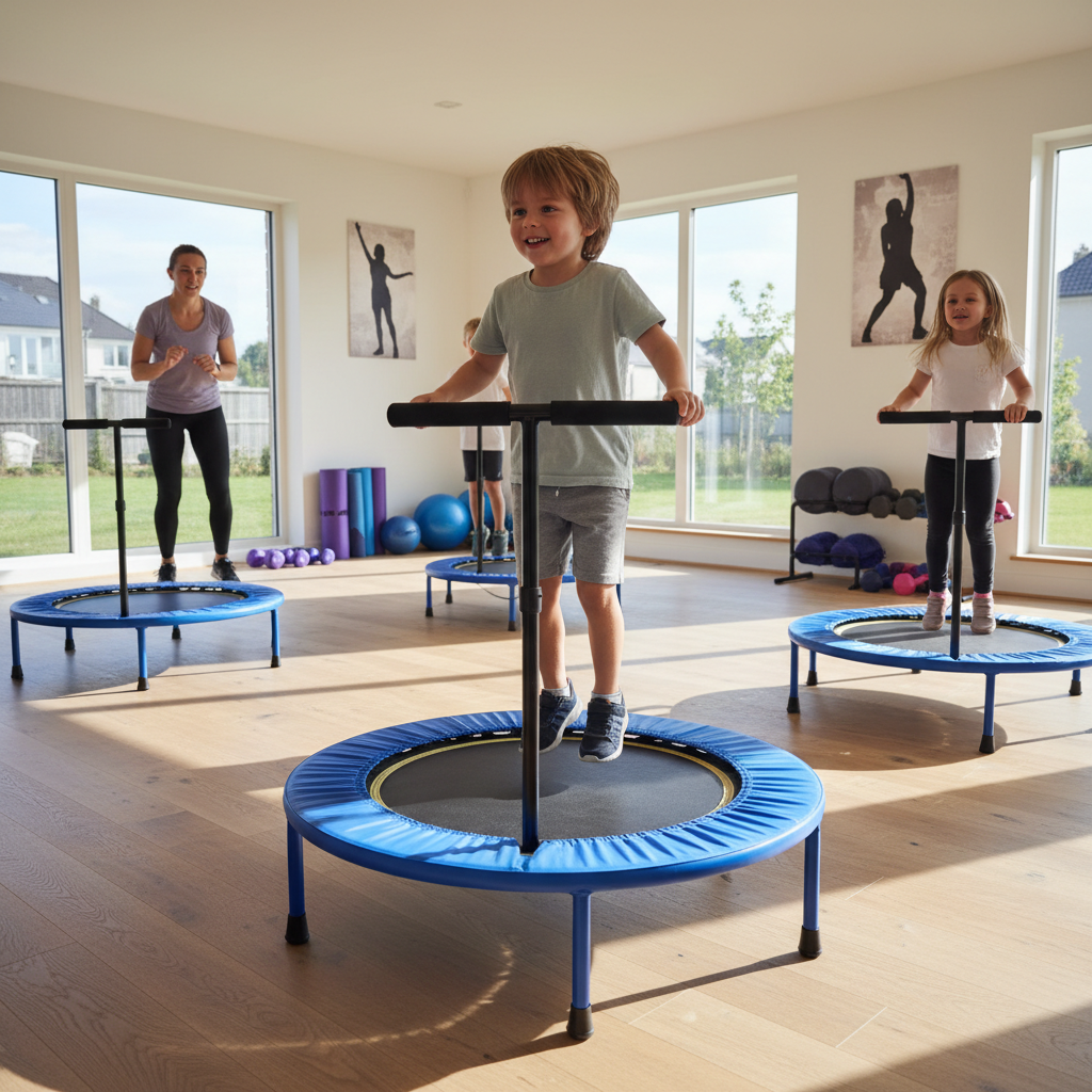 Child Trampolines For Fitness Exercise