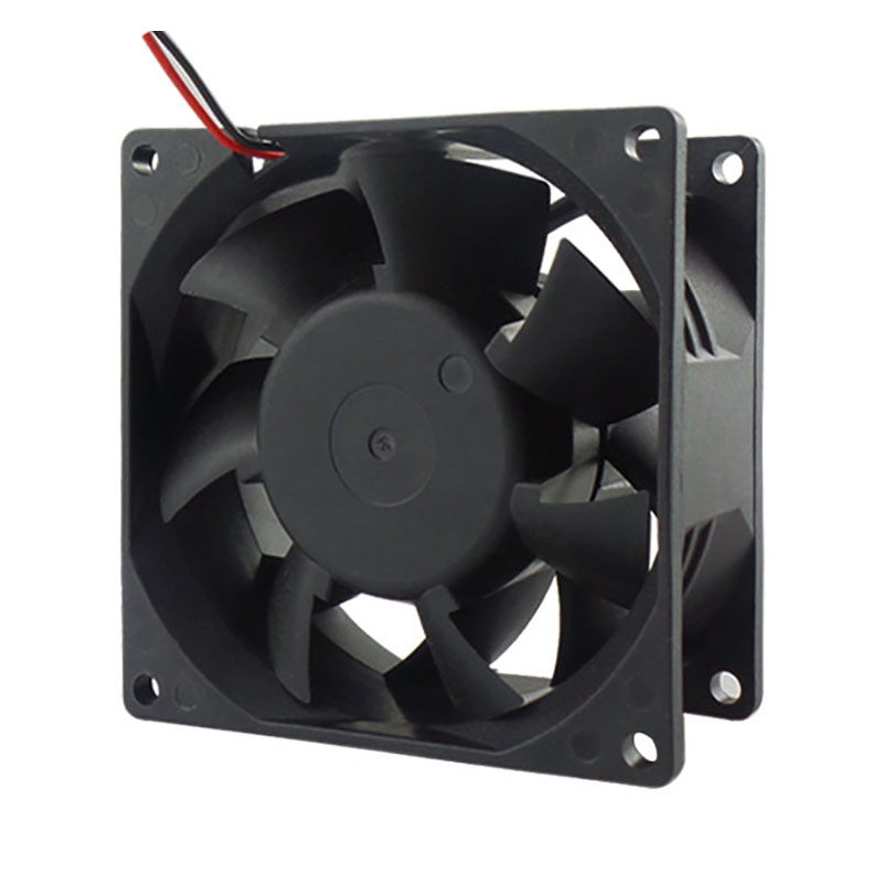 DC8038 80*80*38 mm Plastic DC cooling fan for Dc charging pile
