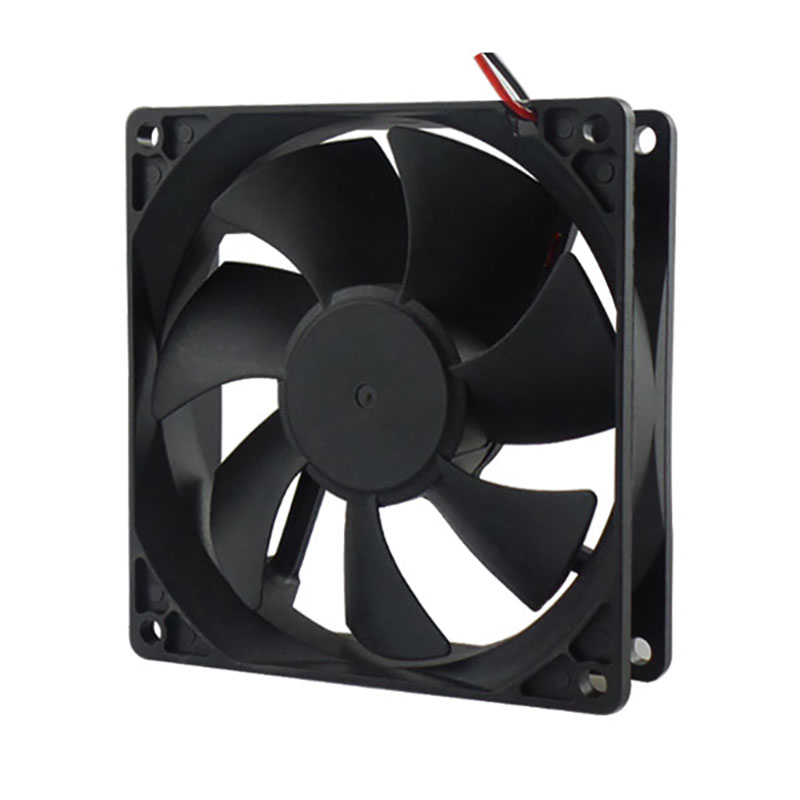 DC9225 92*92*25 mm Plastic low noise DC cooling fan for display
