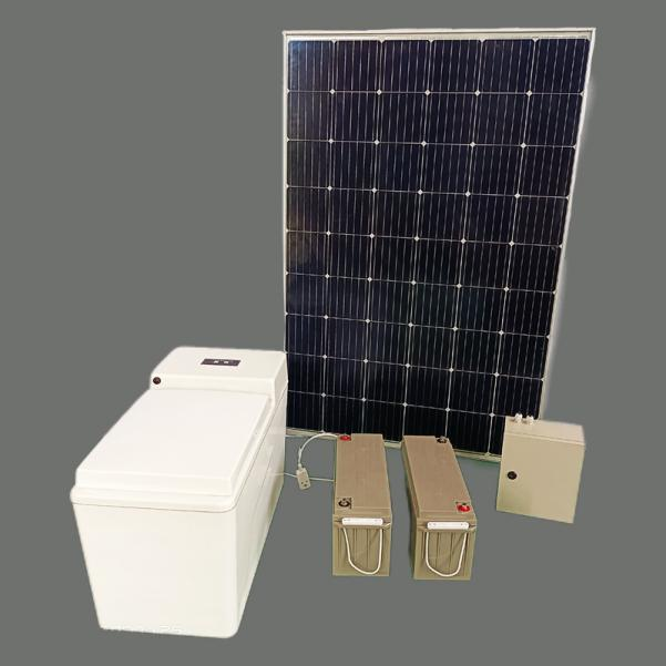 Solar panels DC Waterless Camping Toilet Biodegradable Smart Toilet