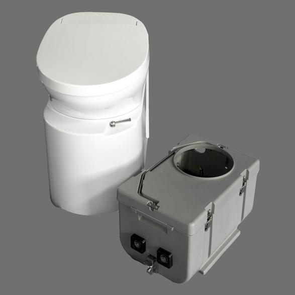 Biodegradable Compost Toilet for RV and Caravan, Waterless Smart Toilet