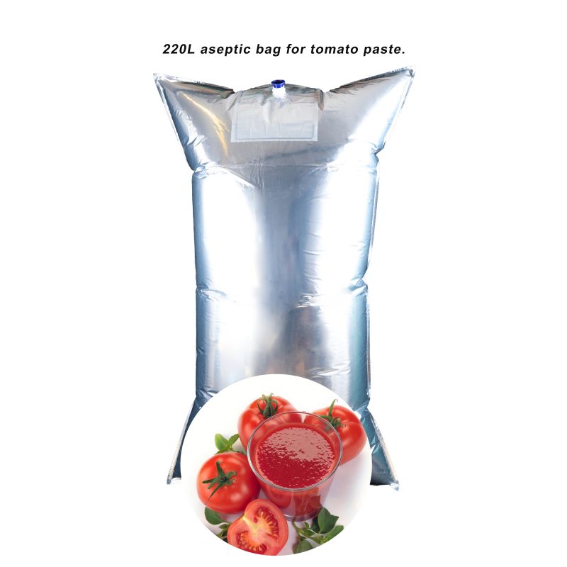 220L Food Grade Aseptic Bag - Perfect for Transporting Mango, Kiwi, Pineapple Puree, Concentrated Juice, Strawberry and Diced Tomato, with Multiple Valve Designs (2)