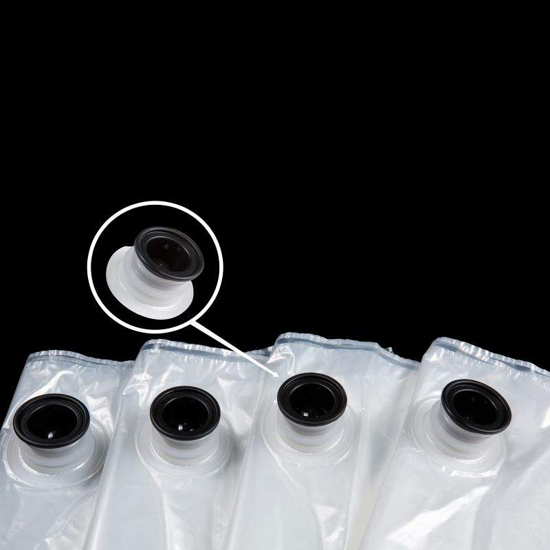 Custom Transparent Plastic NYPE+PE BIB Packaging Bag In Box With Spout for Juice Edible Oil Liquid Coffee Soda (3)