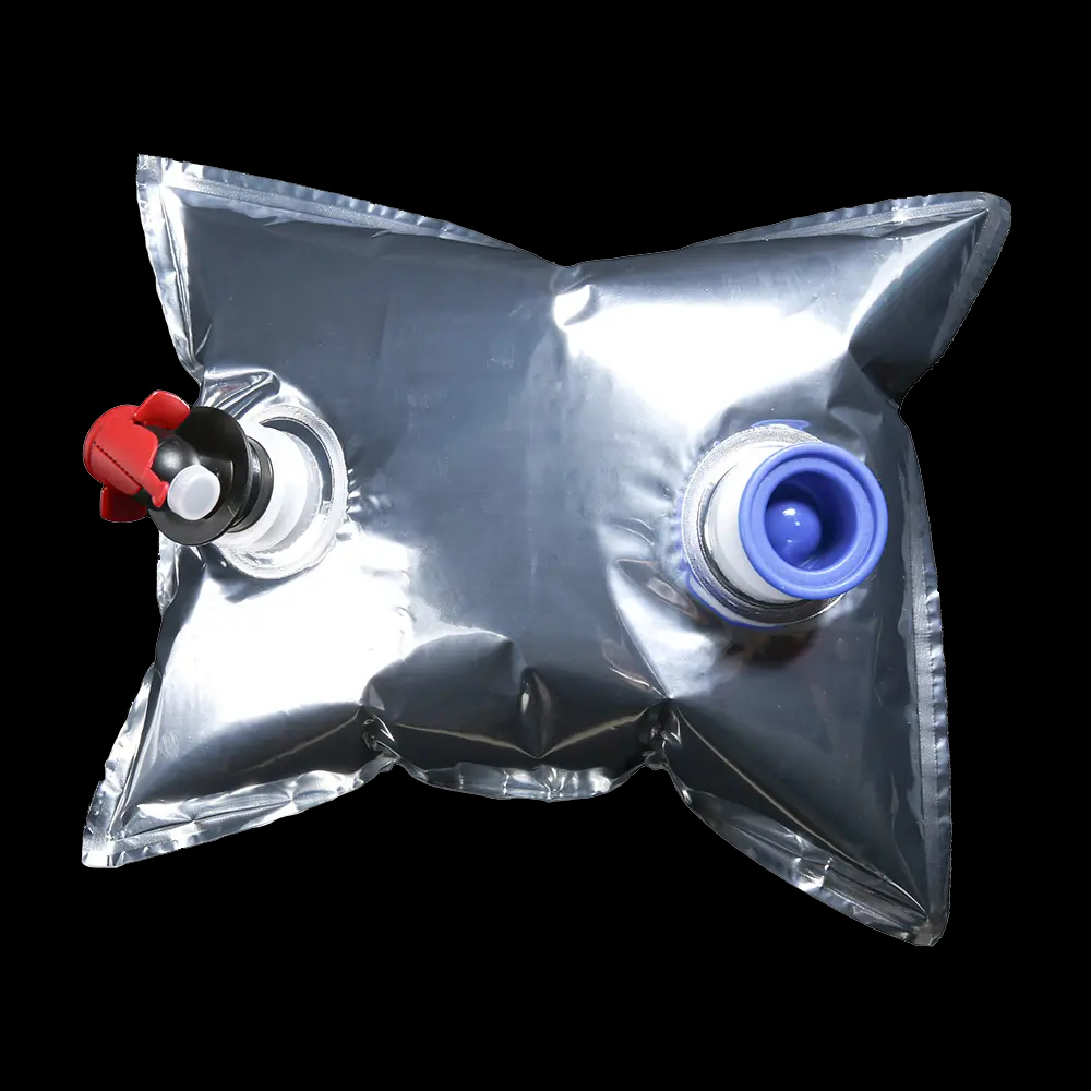 20L 5L Aluminum Foil BIB Big Liner Bulk Spout Bag with Standard Barrier Aseptic Feature for Food Liquid & Aseptic Beverage
