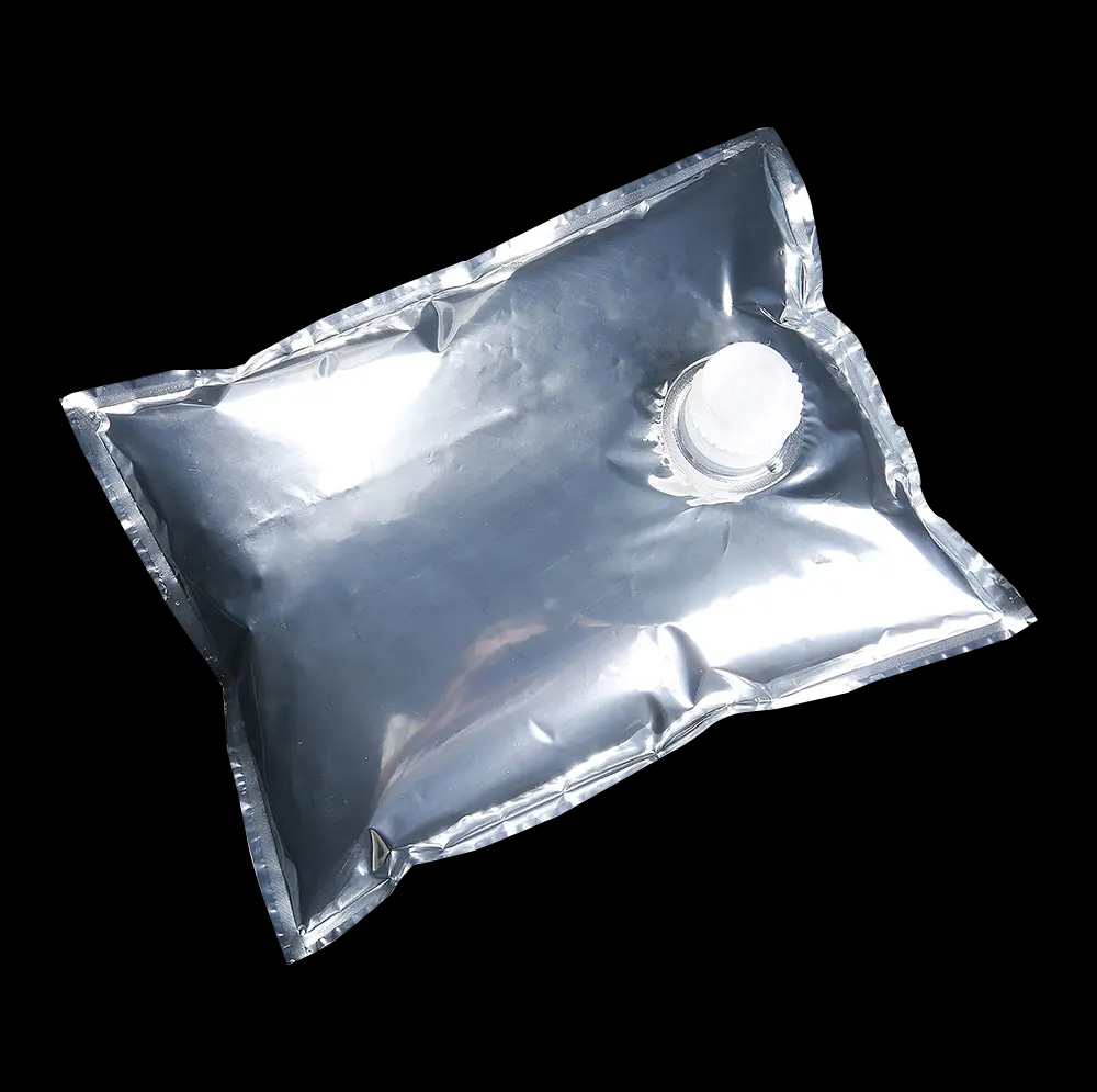 Custom Aseptic Bib Bag In Box - 1L/2L/3L/5L/10L/20L - Ideal for Syrup, Coffee, Wine, Juice & Water - Valve Dispenser Included