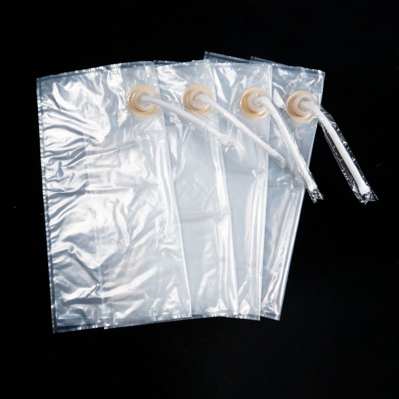 Milk BIB Bag with Valve - Ideal for Yogurt & Dairy Extractive, Aseptic BIB Bag In Box