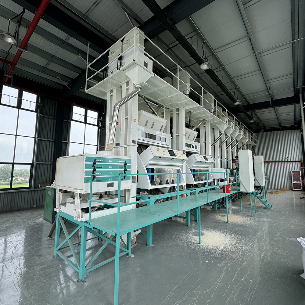 Large rice milling production line2e2