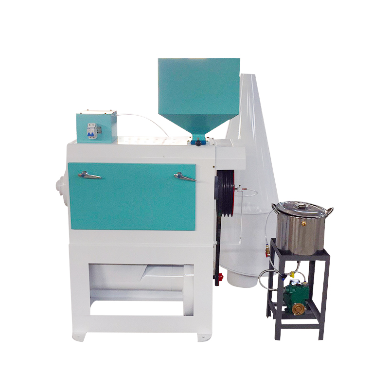 Water-Based Grain Polishing System for Hygienic Grain Processing