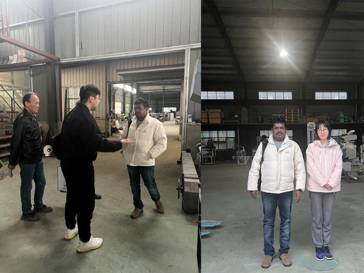 Indian Client Visits Our Factory for ...