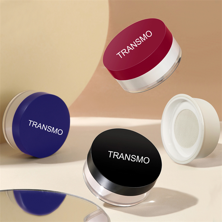 FRP0382 Eco Refillable White Round Loose Powder...