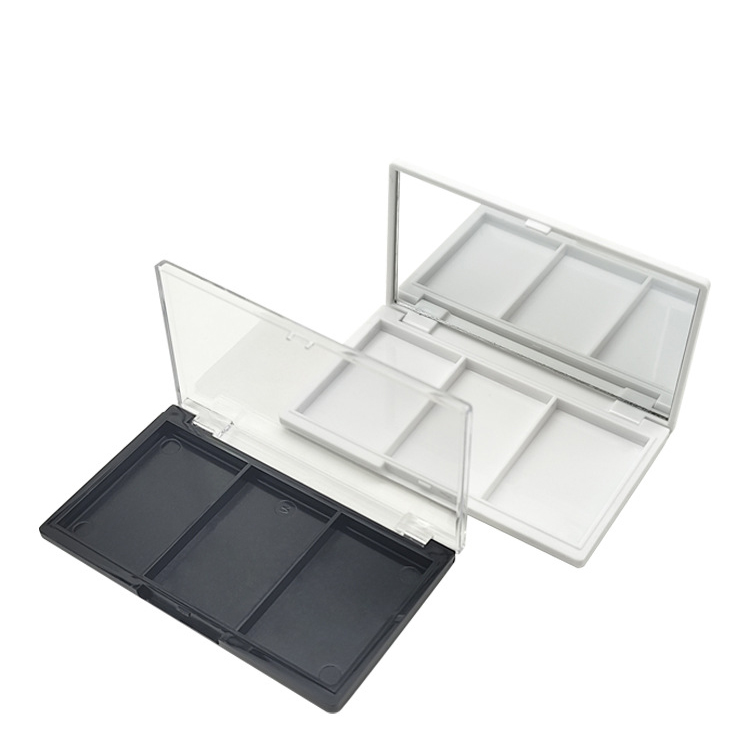 FSP4384-PET 3colors Rectangle Eye Shadow Palette