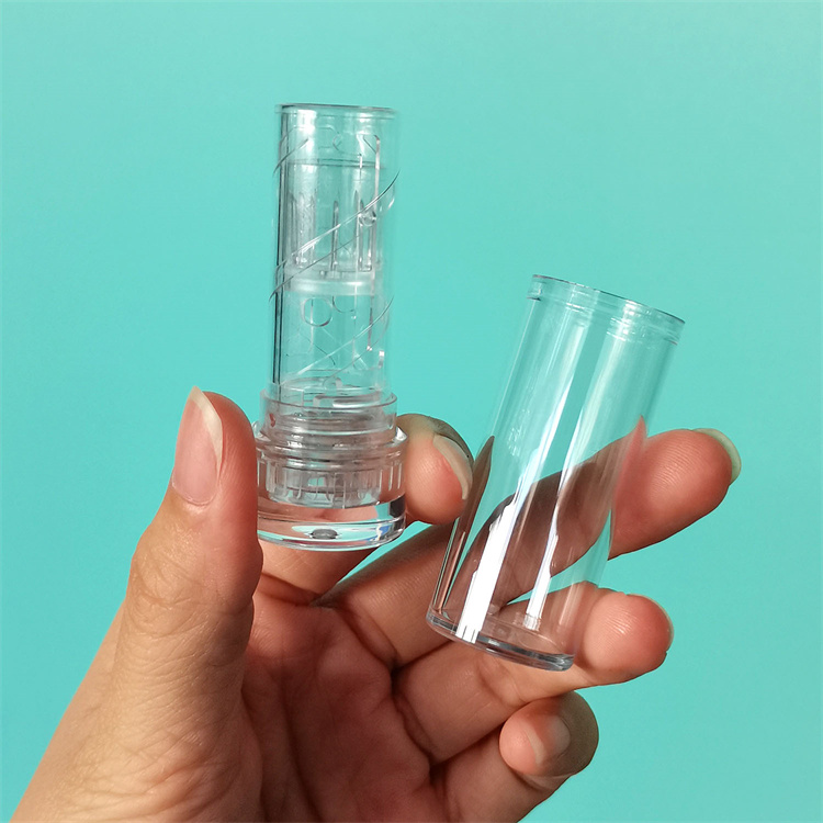 KRP1365-T Crystal PET Lipstick Lip Balm Tube