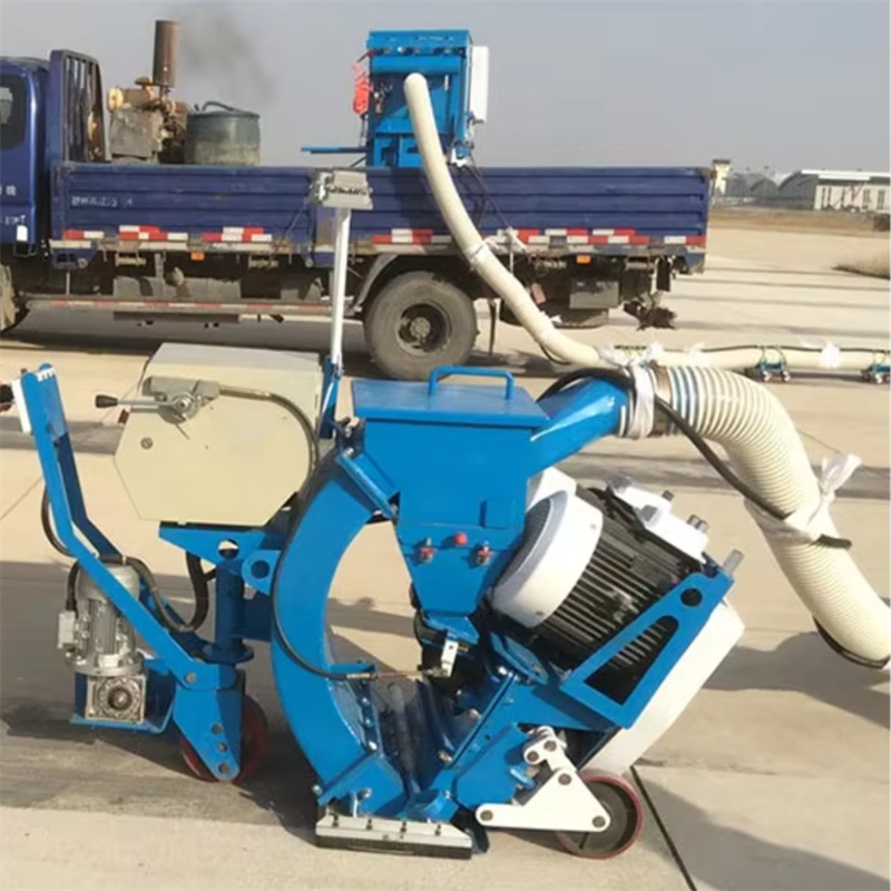 The difference between road shot blasting machine and other shot blasting machine