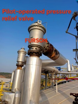 pilot-Operated pressure relief valve