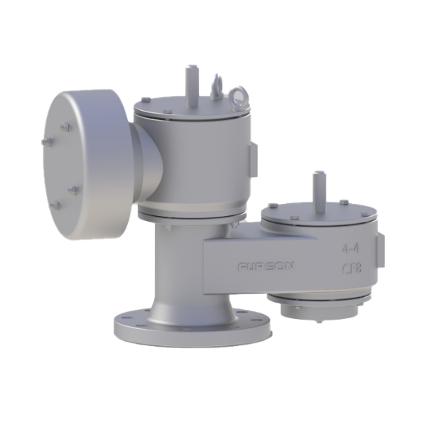 9700 P/V Valve with Flame Arrester Elements, End of Line
