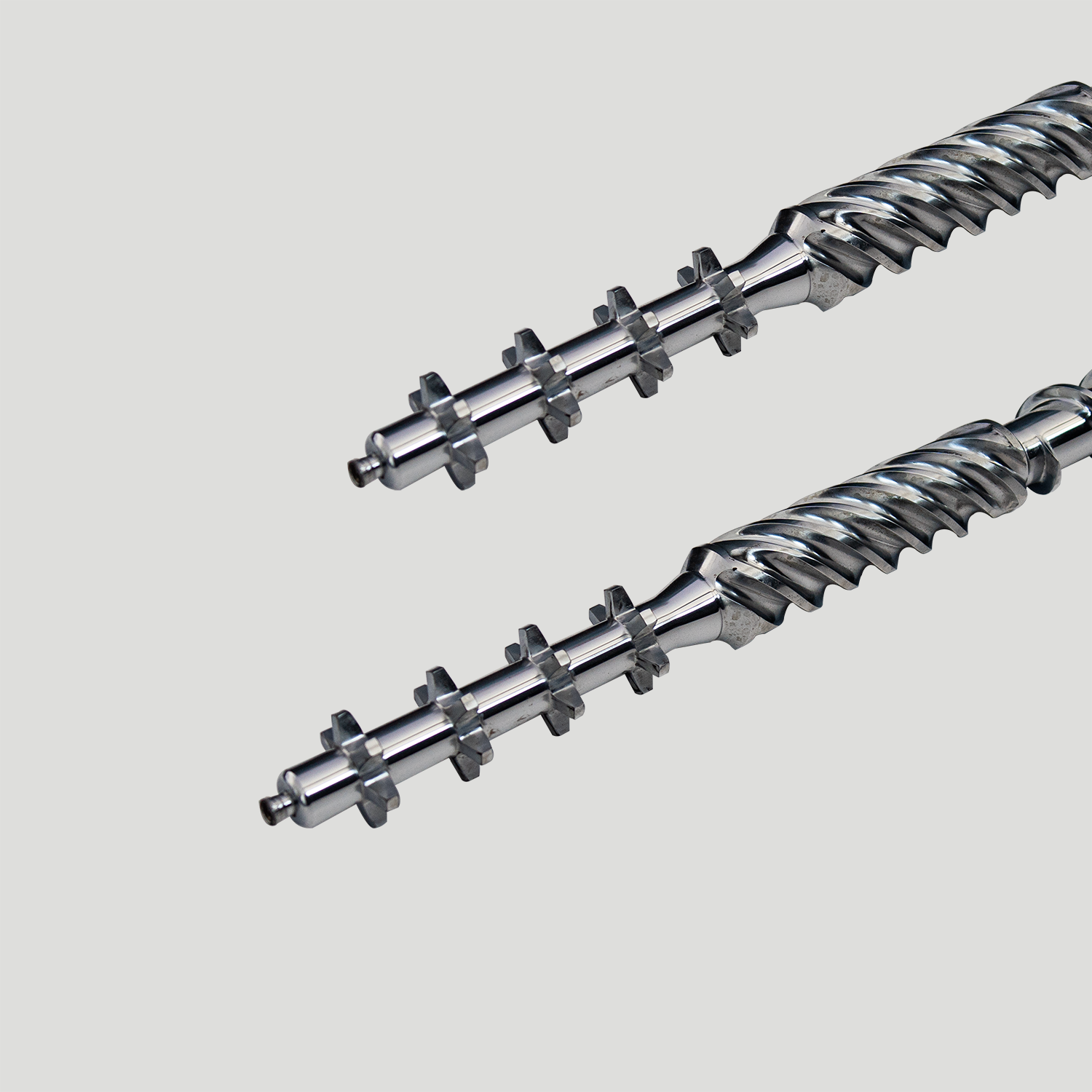 Single screw barrel for extrusion pipe