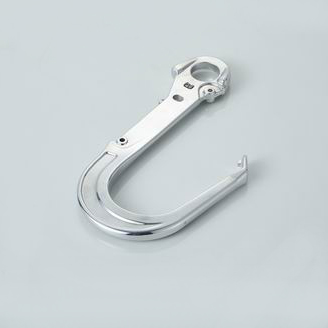 Climbing hook-Aluminum climbing accessories in 7075 alloy with bright anodize