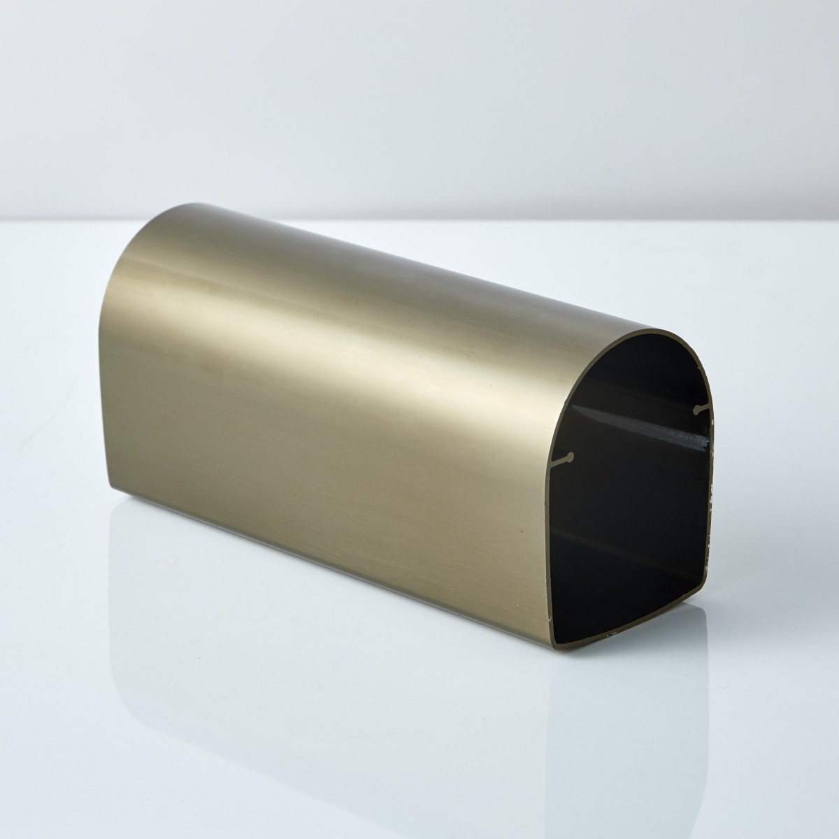 High-End aluminum case for hydraulic gate closer- extrusion profile in 6063-T6 Alloy with bronze anodize