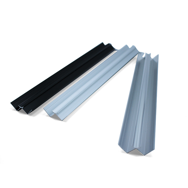 Aluminum corner profiles for wood floor board extrusions in 6063-T5 alloy with anodizing-product
