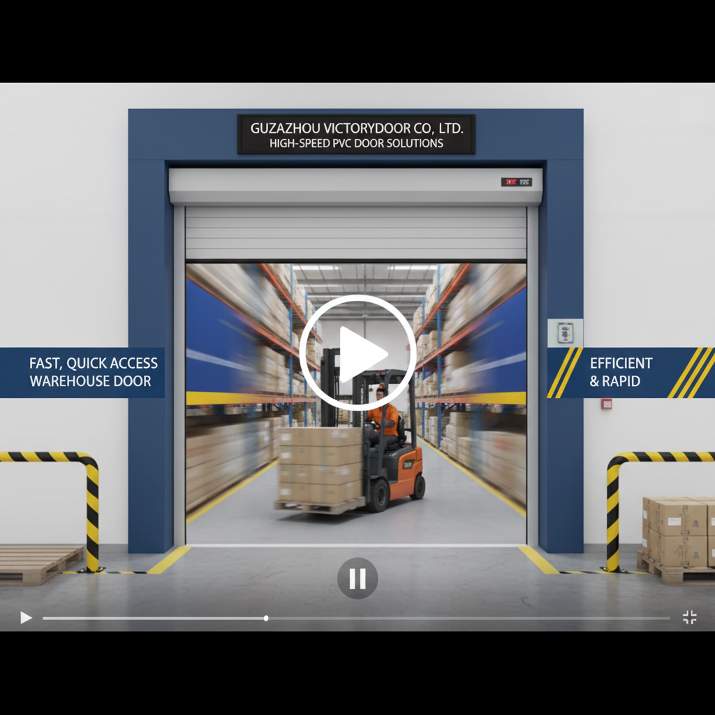 High speed pvc door Video