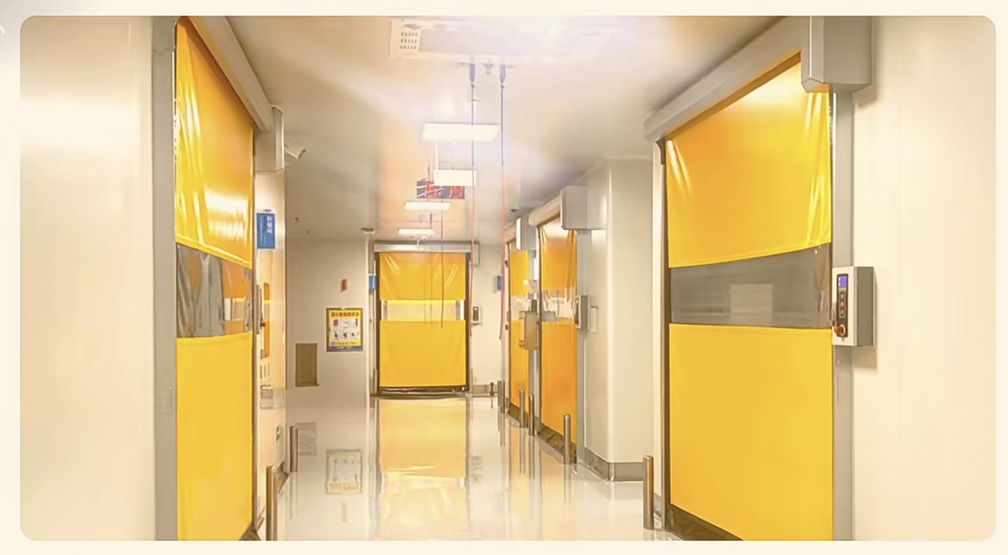 Cooperation Case Disclosure - Qingdao Nestlé's Key to Strict Control of Food Hygiene - High-Speed ??Clean Rolling Door