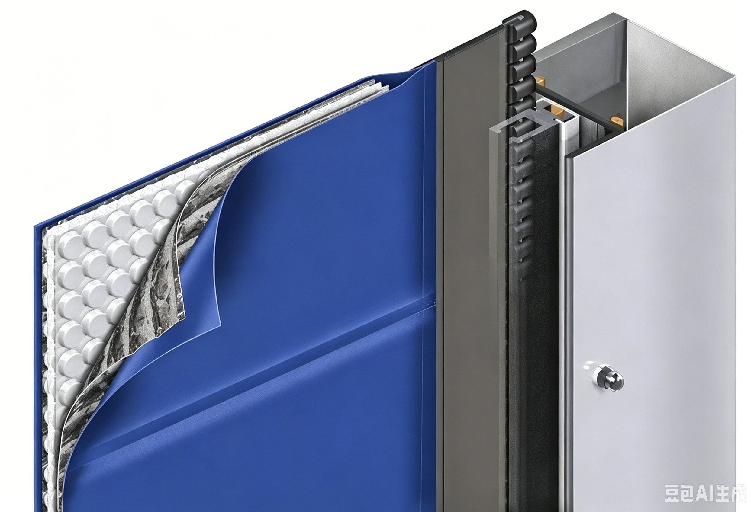 Internal Structure of High-Speed Door Curtain  Victory Door Industry.png