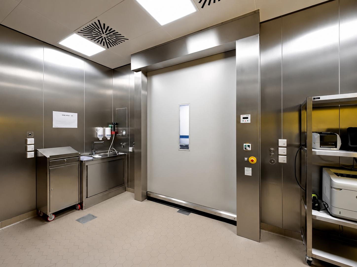 Safeguard Pharmaceutical Safety! High-Speed Roller Doors, an Essential Safety Requirement for GMP Pharmaceutical Workshops