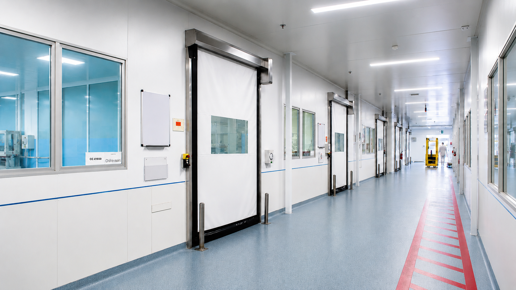 Pharmaceutical Compliance Is Non-Negotiable: How Cleanroom High-Speed Doors Protect the Integrity of Clean Production
