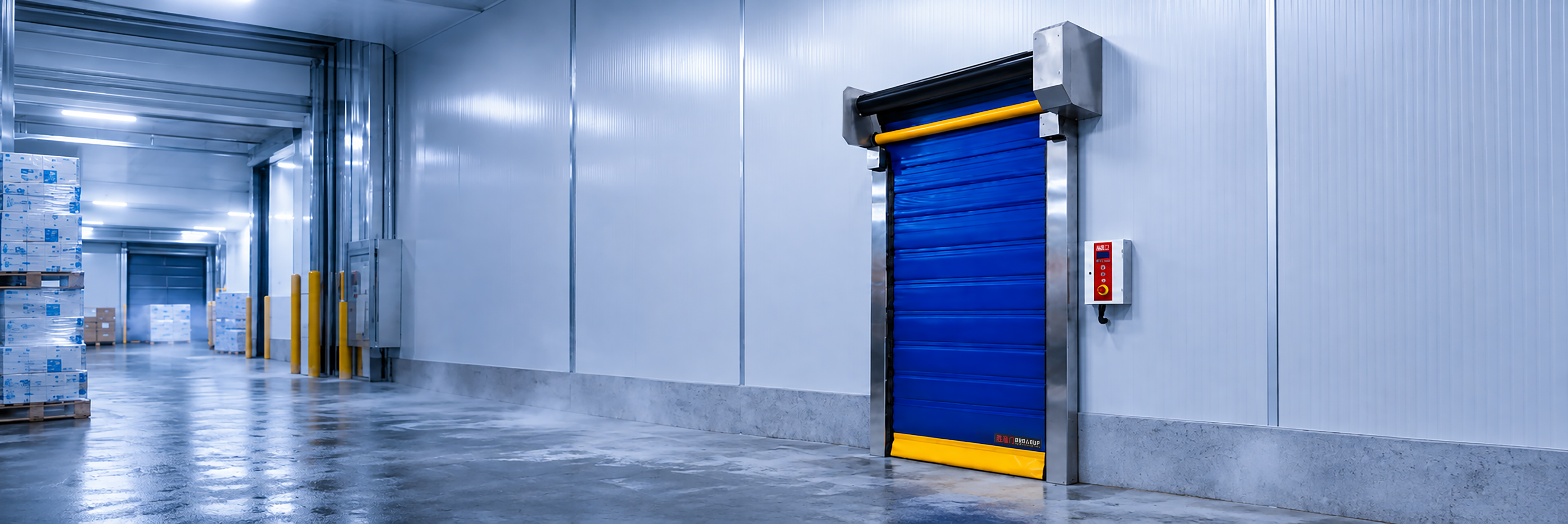 V112 Cold Storage Insulated High-Speed Door
