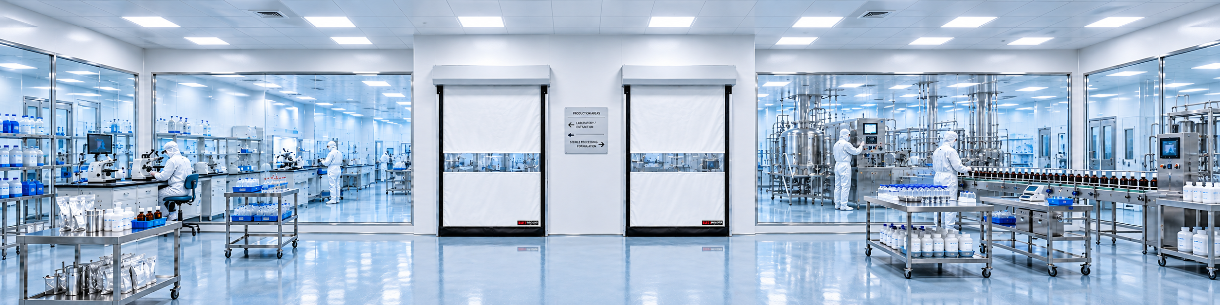 D668 Cleanroom High-Speed Door