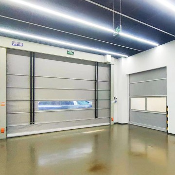 High Speed PVC Rapid Rolling Warehouse Door
