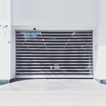 Hard Transparent panel High speed door