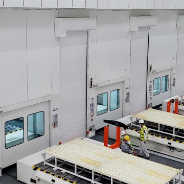 Industrial Garage Aluminum Rolling Shutter