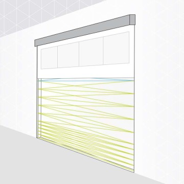 Peripherals and accessories for industrial doors